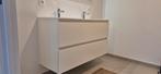 badkamermeubel dubbele lavabo, Huis en Inrichting, Badkamer | Badkamermeubels, Ophalen, 100 tot 150 cm, Nieuw, Minder dan 100 cm