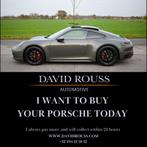 Porsche 911 Verkopen? Efficiënt en Veilig bij David Rouss, Autos, Porsche, Achat, Entreprise