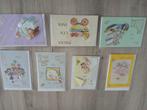 Set van 7 wenskaarten met omslag (baby) (set 6), Ophalen, Nieuw