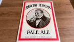 Pale Ale Barclay Perkins reclamebord, Reclamebord, Ophalen of Verzenden, Zo goed als nieuw