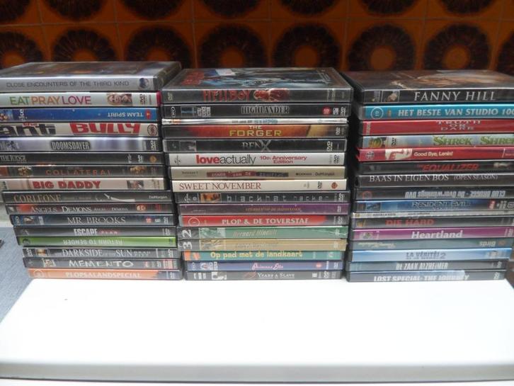 lot dvd's 50 stuks,zie beschrijving, Cd's en Dvd's, Dvd's | Overige Dvd's, Zo goed als nieuw, Ophalen of Verzenden
