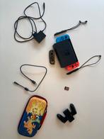 Nintendo switch + mario kart 8 (game) + …, Games en Spelcomputers, Switch 2019 Upgrade, Met games, Ophalen of Verzenden, Zo goed als nieuw