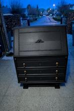secretaire, bureau geverfd in zwart (is voorbeeld, Huis en Inrichting, Ophalen, Bureau