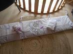 NOUKIES ...tour de lit +housse de matelas+doudou poupée, Enfants & Bébés, Enlèvement ou Envoi, Utilisé, Rose, Autres types