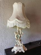 Kastlamp met stenen figuurtjes, Huis en Inrichting, Lampen | Overige, Ophalen, Zo goed als nieuw