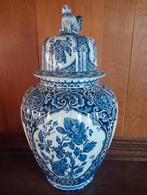 Dekselvaas in Delfts blauw, Ophalen