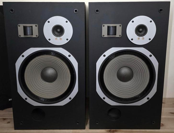 Pioneer HPM50 luidsprekers, Audio, Tv en Foto, Luidsprekerboxen, Zo goed als nieuw, Front, Rear of Stereo speakers, Overige merken