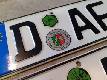 Duitsland Dusseldorf nummerplaat - Set, Paar - zegel intact beschikbaar voor biedingen