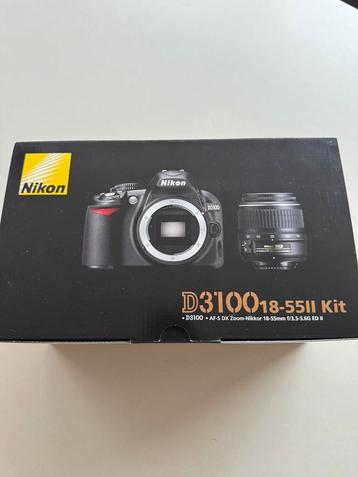 Nikon D3100 18-55II KIT (incl. Nikkor Lens) - BOXFRESH beschikbaar voor biedingen