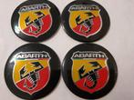 4x Abarth wieldoppen stickers /logo's 》56 mm, Ophalen of Verzenden