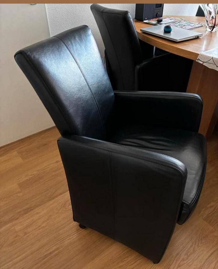 Chaise de salon, Maison & Meubles, Fauteuils, Comme neuf, Cuir, Enlèvement