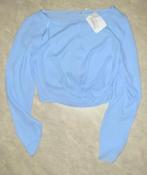 Lichtblauwe blouse maat XS, Kleding | Dames, Nieuw, Maat 34 (XS) of kleiner, Blauw, Verzenden