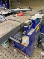 vlak-vandikteschaafmachine met geleider en boortafel, Zakelijke goederen, Machines en Bouw | Houtbewerking, Ophalen