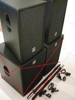 2 x EPX 112A 12" Actieve top luidspreker, Audio, Tv en Foto, Luidsprekerboxen, Overige merken, Front, Rear of Stereo speakers