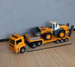 Oplegger met buldozer, Ophalen of Verzenden, Zo goed als nieuw