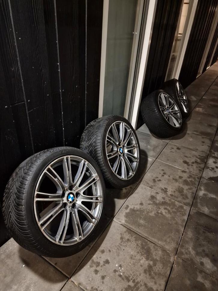 19 inch Bmw M serie Velgen Met 255 35 19 Hankook Kinergy 4s, Auto-onderdelen, Banden en Velgen, Banden en Velgen, All Season, 19 inch