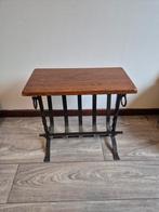 Vintage Engelse rustieke lectuur bijzettafel, Antiek en Kunst, Ophalen