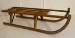 Ancienne Luge Davos Bois et Métal en très bon état, Enlèvement, Bois