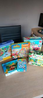 Set gezelschapsspellen voor 3 a 4 jarigen, Kinderen en Baby's, Speelgoed | Kinderpuzzels, Ophalen, Meer dan 50 stukjes, Gebruikt