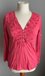 Roze topje met lange mouwen maat M, Vêtements | Femmes, Tops, Taille 38/40 (M), Rose, Manches longues, Porté