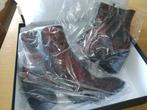 BOTTINES ITALIENNES NEUVES CUIR, Lage of Enkellaarzen, Nieuw, Ophalen of Verzenden, Rood