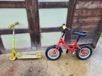 A vendre  vélo  et trottinette  pour enfant, Vélos & Vélomoteurs, Comme neuf, Enlèvement ou Envoi