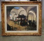 Charles Swyncop, de markt in Ronda, Antiek en Kunst, Ophalen of Verzenden