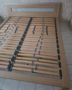 Dubbel bed 180x200m, hoofdeind 80 cm, Huis en Inrichting, Ophalen, 80 cm