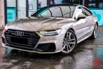 Audi A7 50 TFSI e S line OpenDak Historiek Quattro, Auto's, Audi, 4 cilinders, Beige, Leder, Dealer onderhouden