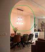 Hanglamp eetkamer, Huis en Inrichting, Lampen | Hanglampen, Ophalen, 50 tot 75 cm, Zo goed als nieuw, Metaal