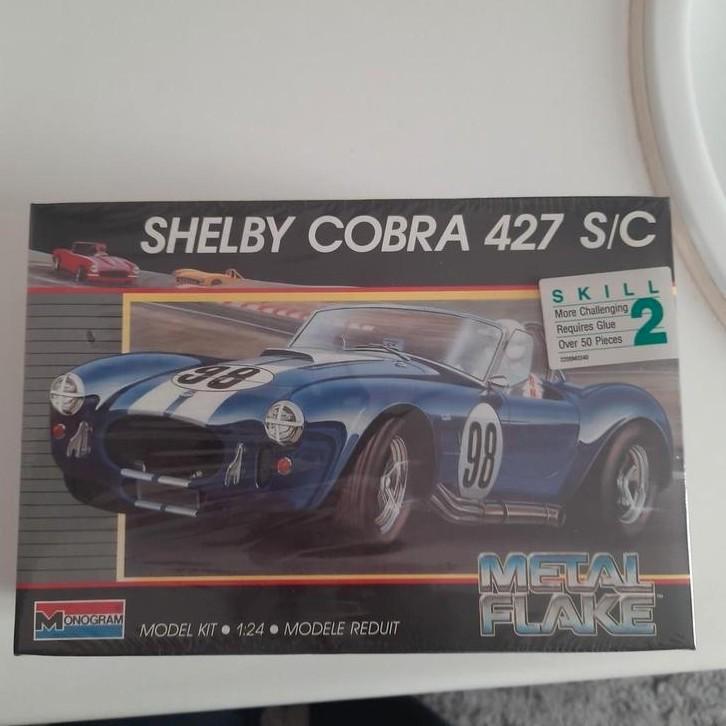 MONOGRAM kit 1/24: SHELBY COBRA 427 S/C *NIEUW*, Hobby en Vrije tijd, Modelbouw | Auto's en Voertuigen, Nieuw, Auto, Groter dan 1:32