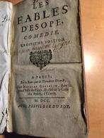 Fables d’Esope de 1700, Livres, Esope, Enlèvement, Utilisé