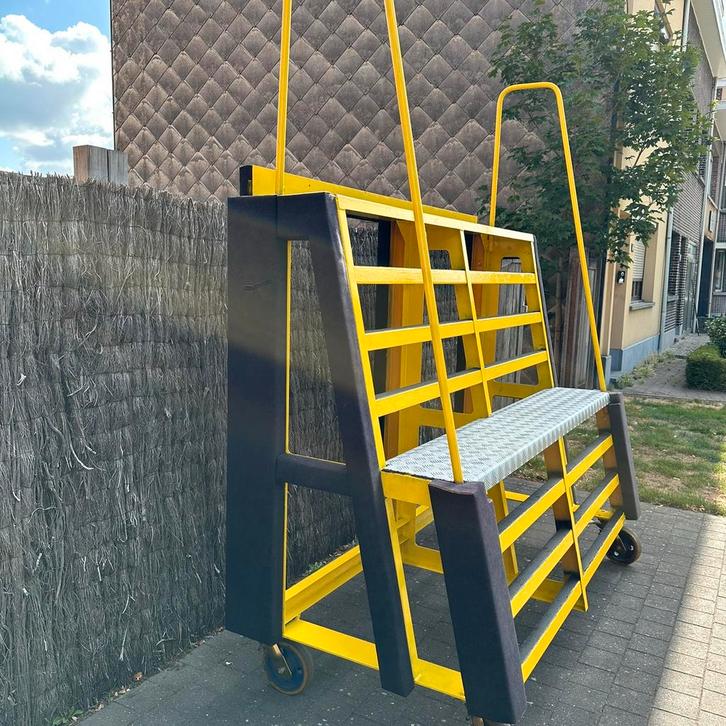 Rolsteiger werkplateau 180cm hoog, Doe-het-zelf en Bouw, Steigers, Rolsteiger of Kamersteiger, Ophalen of Verzenden