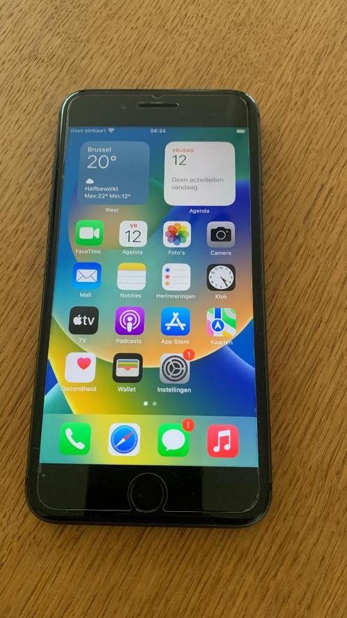 Apple iPhone 8 Plus 64GB zwart / batterij 100 procent, Télécoms, Téléphonie mobile | Apple iPhone, Utilisé, 64 GB, Sans abonnement