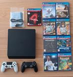 Ps4 slim 500 GB, Ophalen, Met 2 controllers, Zo goed als nieuw, Slim