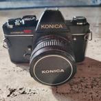 Konika auto-reflex tc(met handleiding), lens konika hexanon, Audio, Tv en Foto, Ophalen of Verzenden, Gebruikt, Konica