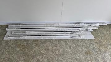Louverdrape lamellen wit - 4 stuks - NIEUW beschikbaar voor biedingen