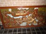 houten wandpaneel Thailand, Maison & Meubles, Accessoires pour la Maison | Décorations murale, Enlèvement, Utilisé
