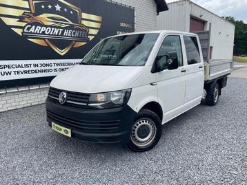 Vw Transporter 2.0 tdi 150 pk DUBBELCABINE laadbak 2017 !  beschikbaar voor biedingen