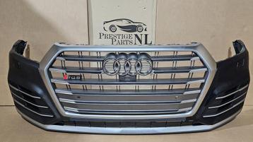 Voorbumper Audi Q5 80A SQ5 4xPDC KLS ORGINEEL BUMPER 16-21