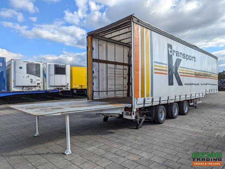 Burg BPO 12-27 SKNXX Semi Dieplader 3-Assen BPW - Schuifzeil, Auto's, Vrachtwagens, Aanhangers en Opleggers