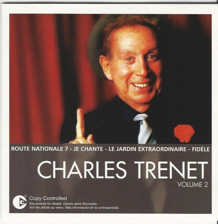 Charles Trenet - Volume 2 = 3,99, Cd's en Dvd's, Cd's | Franstalig, Zo goed als nieuw, Verzenden