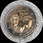 2 euro herdenkingsmunt frankrijk 2010 de gaulle, Ophalen of Verzenden, Frankrijk, 2 euro, Losse munt