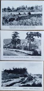 3 oude fotoprenten over ontginning van grondstoffen (Van Mel, Ophalen of Verzenden, Gebruikt, Overige onderwerpen, Prent