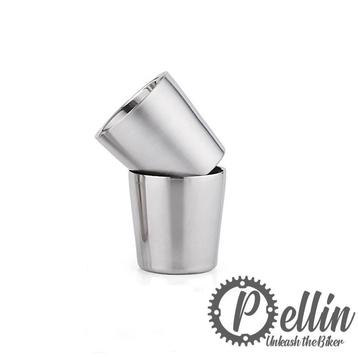 Dubbelwandige drinkbeker inox 170ml beschikbaar voor biedingen