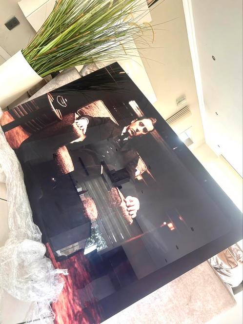 Glasschilderij “Michael Corleone – The Don”, Huis en Inrichting, Woonaccessoires | Schilderijen, Tekeningen en Foto's, Zo goed als nieuw
