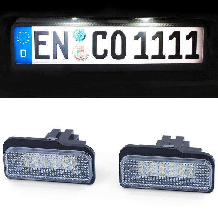 Led Kentekenverlichting 6000K Voor Mercedes C219 R171 W211 W, Auto diversen, Tuning en Styling, Verzenden
