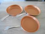 pannenset anti aanbaklaag inductie, Huis en Inrichting, Keuken | Potten en Pannen, Ophalen of Verzenden, Nieuw, Pannenset