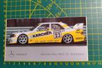 Sticker 1991 DTM Mercedes AMG 190 v.Ommen, Enlèvement ou Envoi