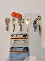 Pfaffenhain cilinderslot SKG2 + 4 sleutels + certificaat, Ophalen of Verzenden, Gebruikt, Inox, Slot